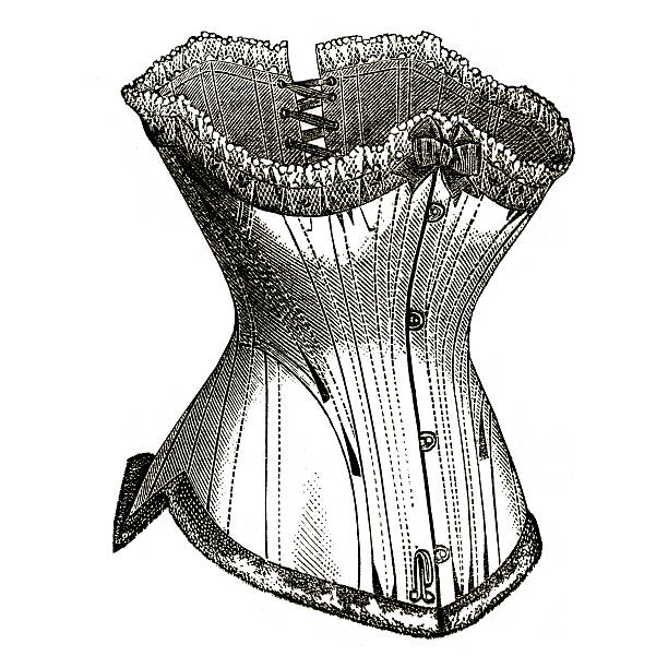 francese corsetto - busto foto e immagini stock
