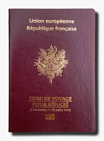 refugee travel document france