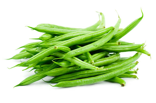 fresh beans stock photo
