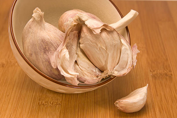 Fresh Garlic stock photo