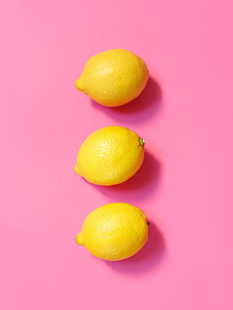 Fresh lemons stock photo