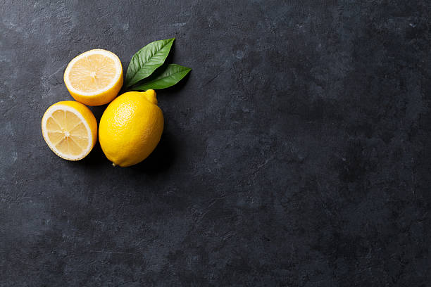 Fresh lemons stock photo