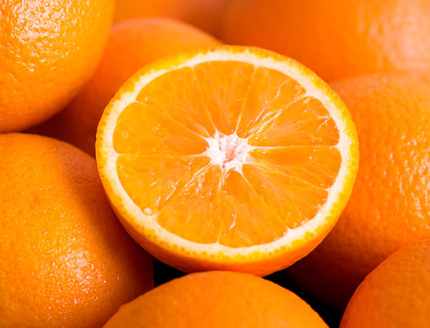 Fresh Oranges stock photo