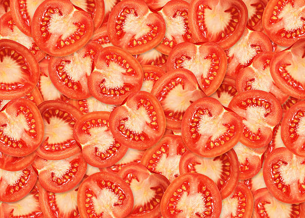 fresh tomato background stock photo