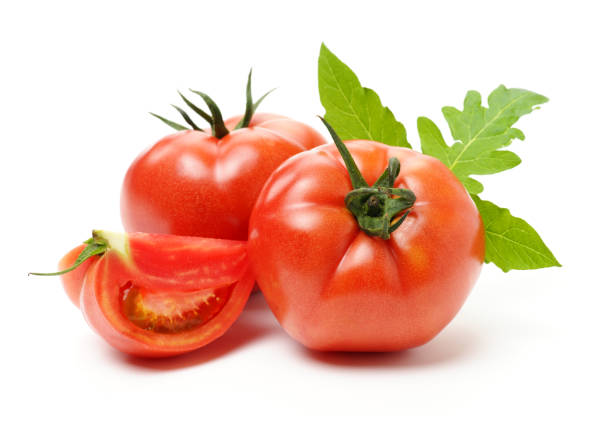 fresh tomato fresh tomato isolated on white background tomato stock pictures, royalty-free photos & images
