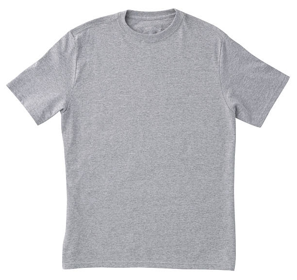 Blank Gray Shirt Template