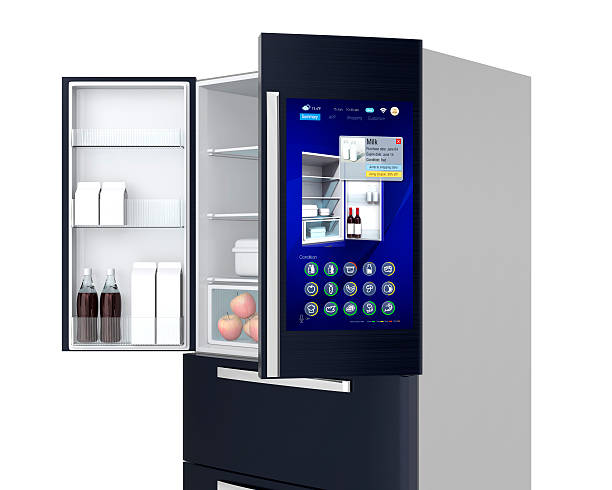 front-view-of-smart-refrigerator-picture-id540518070?k=6&m=540518070&s=612x612&w=0&h=TpNwQ1SGvo_4Yw2tMCC0ErixpjxwXI01gN0OQG2Yx8w= A Guide For Your Smart Home Essentials. Benefits and Tips