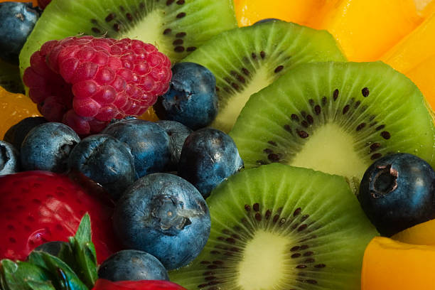 fruit--up close! stock photo