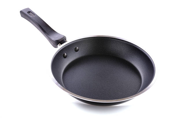 Frying pan stock photo