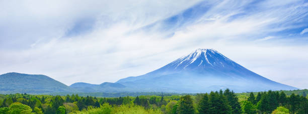 Fuji Mountain, Japan stock photo