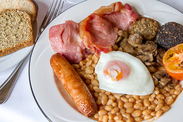 Full Irish breakfast stock photo