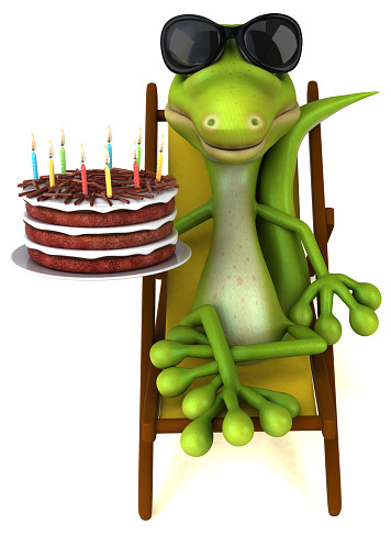 Fun Lizard 3d Illustration Stock Photo Download Image Now Istock