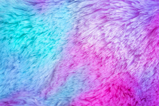 Fur of a unicorn, rainbow background. Trendy design of webpunk and vaporwave. Fur of a unicorn, rainbow background. Trendy design of webpunk and vaporwave aqua menthe photos stock pictures, royalty-free photos & images