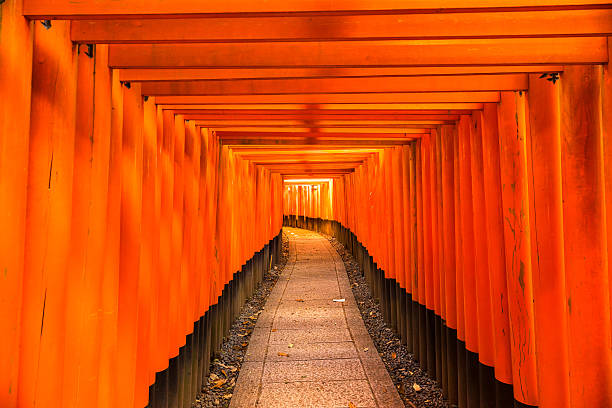 伏見いなり寿司大社で、京都 - 神社 ストックフォトと画像