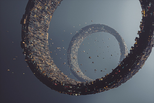 futuristic-space-city-rings-picture-id1261706973
