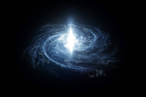 galaxie mit weltraumnebel und vielen sternen, milchstraße - supernova stock-fotos und bilder