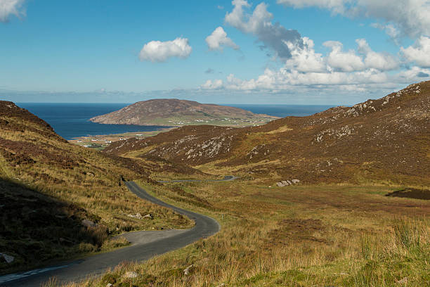 Gap of Mamore, Inishown Peninsula, Ireland. Gap of Mamore, Inishown Peninsula, Ireland. inishowen peninsula stock pictures, royalty-free photos & images