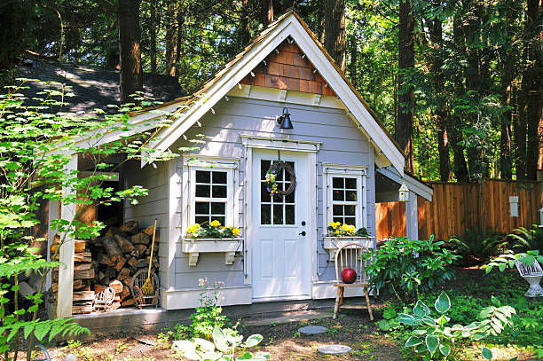 Garden Shed Garden Shed shed stock pictures, royalty-free photos & images
