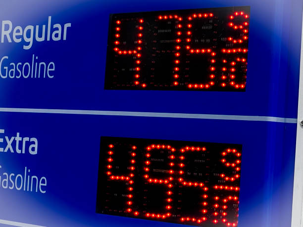 Gas Prices stock photo
