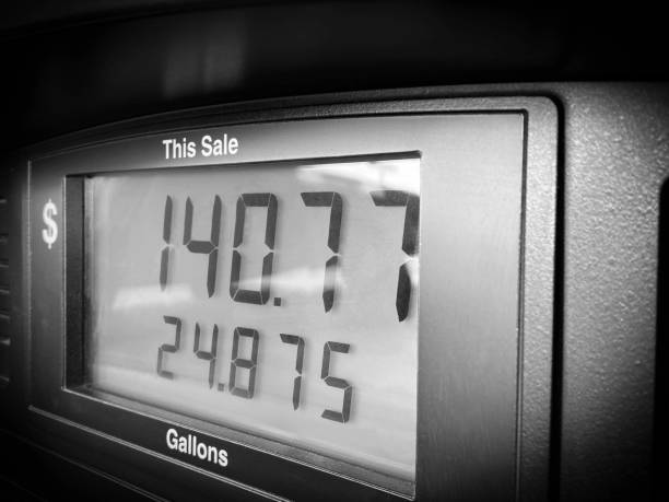 Gas Prices stock photo