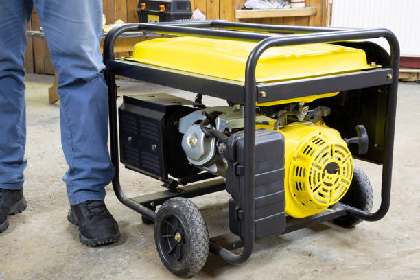 Gasoline Portable Generator Gasoline Portable Generator portability stock pictures, royalty-free photos & images