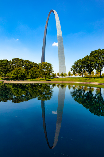 Gateway Arch In St Louis Missouri Usa Stock Photo - Download Image Now - iStock
