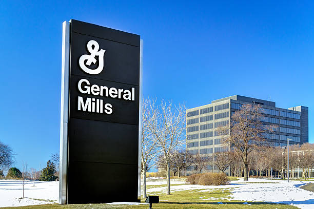 General Mills Corporate Headquarters and Sign stock photo
