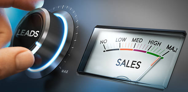 generate more leads and sales - verkoop stockfoto's en -beelden