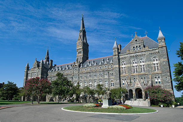 Georgetown University stock photo