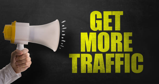 Get More Traffic stock photo