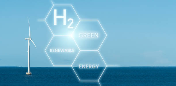 få grön vätgas från förnybara energikällor - green hydrogen bildbanksfoton och bilder