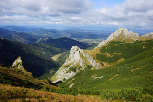 Giewont, landscape od Tatras Mountain, Poland