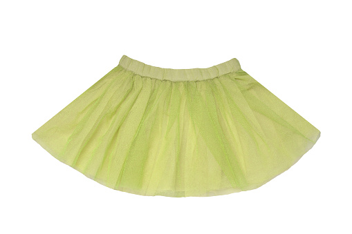 Girls Clothes Festive Beautiful Green Glistening Little Girl Short ...