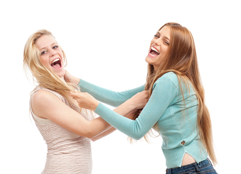 Girls Fight Stock Photo - Download Image Now - iStock
