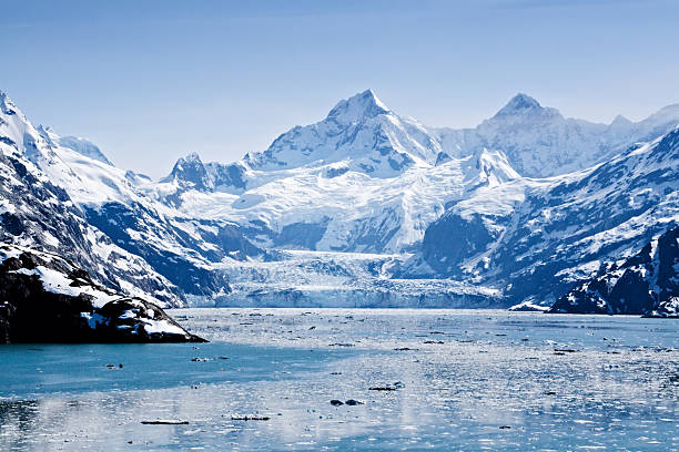 Glacier Bay National Park stock photo