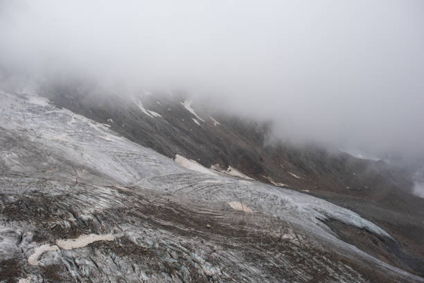 gletscher-landschaft - triftgletscher stock-fotos und bilder