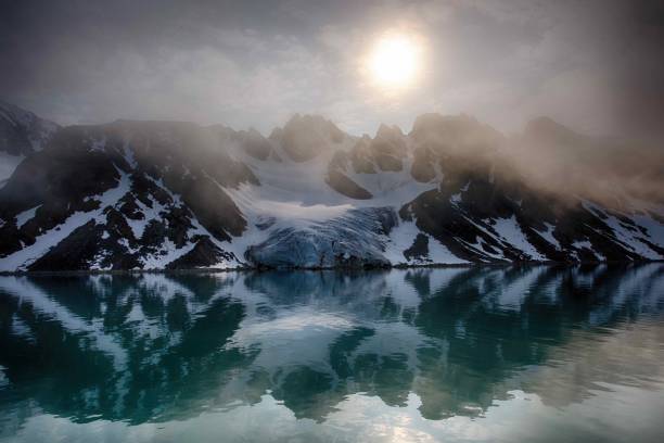 Glacier, Spitzbergen,Svalbard, Norway Spitsbergen Glacier, Svalbard, Norway Norvège stock pictures, royalty-free photos & images
