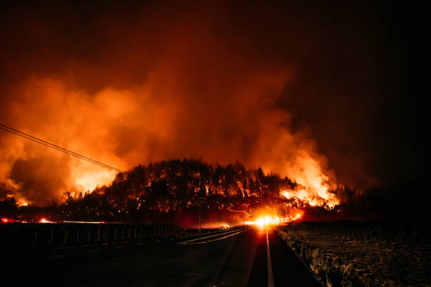 wildfire in california right now