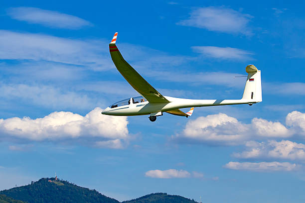 Glider stock photo