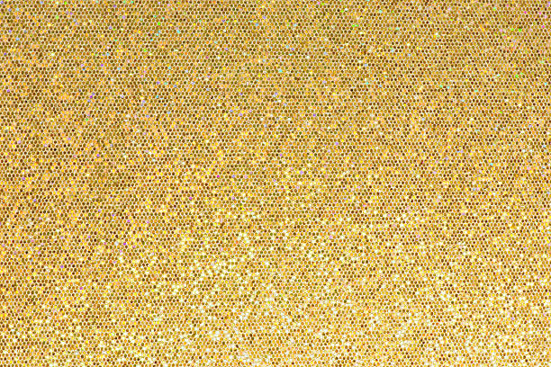 Glittering sequins wall. stock photo