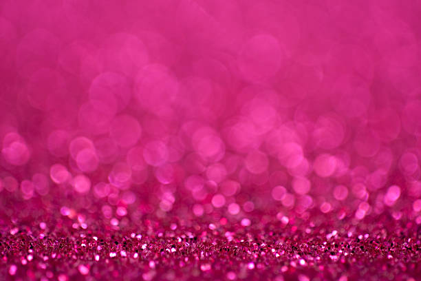 Glittery pink background stock photo