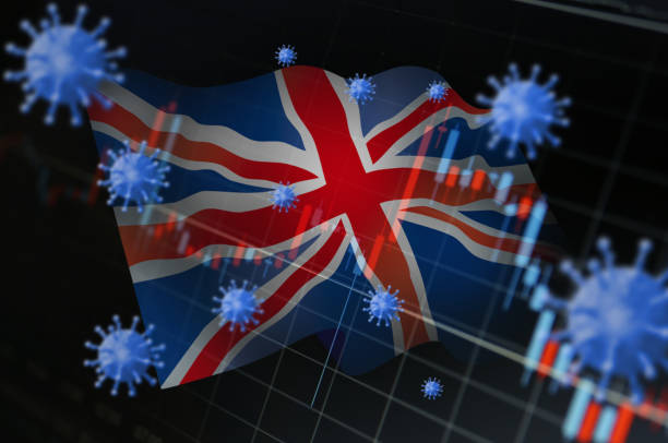 wereldwijde epidemieën en economische impact - groot brittannië stockfoto's en -beelden