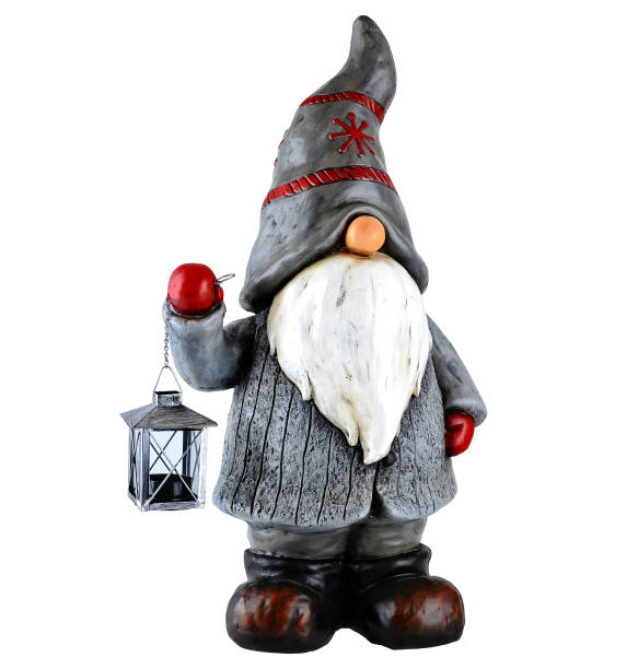 Gnome isolated on white stock photo