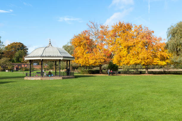 Godalming Bandstand. stock photo