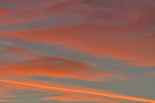 Gold Gradient Cloudscape Sunset colors steven harrie stock pictures, royalty-free photos & images