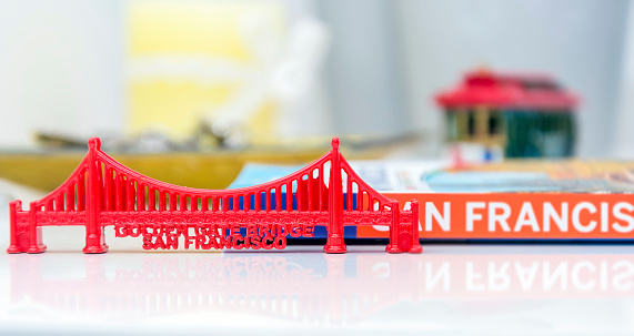 Golden Gate Bridge miniature