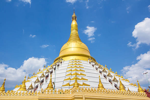 Golden pagoda Bago Myanmar. stock photo