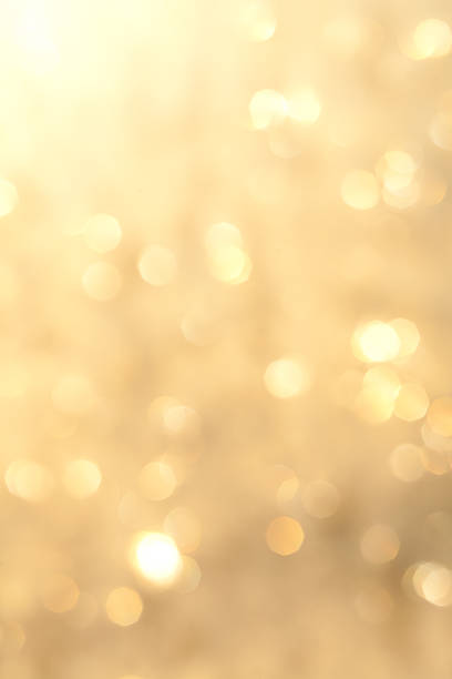 Golden sparkling background stock photo