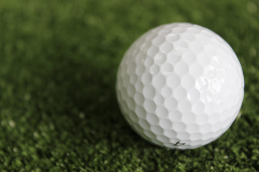 Golf Ball Stock Photo - Download Image Now - Golf, Golf Ball, Grass ...