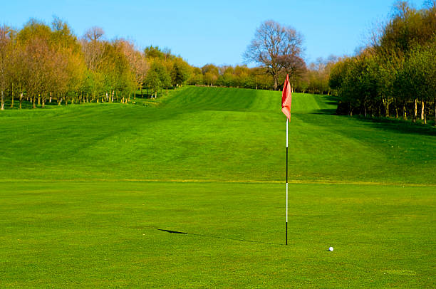 Golf Course stock photo